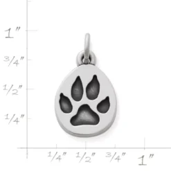 Paw Print Charm -James Charm Sales CM 1171 243675 rul