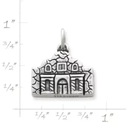 Sculptured Alamo Charm -James Charm Sales CM 1229 959507 rul