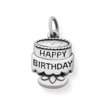 Tiny Birthday Cake Charm 1 Tiny Birthday Cake Charm