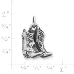 Cowboy Boots Charm -James Charm Sales CM 1533 883777 rul
