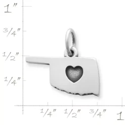 I Love Oklahoma Charm -James Charm Sales CM 1620 620638 rul