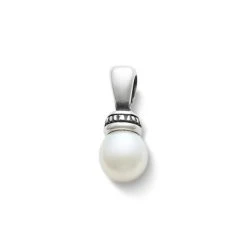 Beaded Pendant With 6mm Cultured Pearl