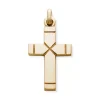 Plain Latin Cross Pendant