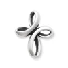 Eternal Ribbon Cross Pendant
