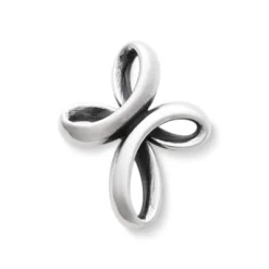 Eternal Ribbon Cross Pendant