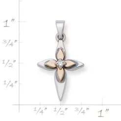 Light Of Christ Cross Pendant -James Charm Sales CM 2326 785068 rul