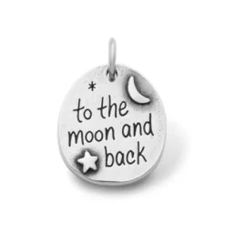 "To The Moon And Back" Charm