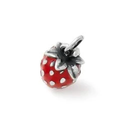 Enamel Wild Strawberry Charm -James Charm Sales CM 3340 685661 alt01