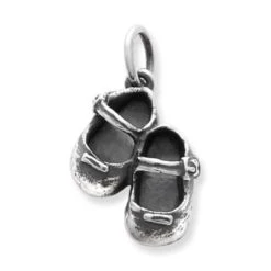 Lil' Girl Baby Shoes Charm