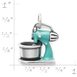 Enamel Retro Mixer Charm -James Charm Sales CM 5527 925016 rul