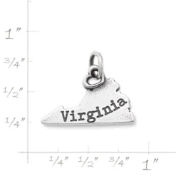 My "Virginia" Charm -James Charm Sales CM 5550 541012 rul