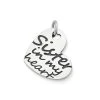 "Sister In My Heart" Charm