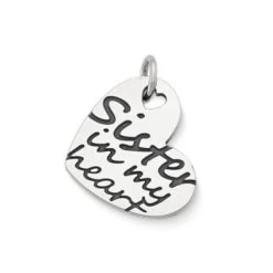 "Sister In My Heart" Charm