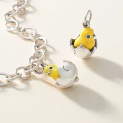 Enamel Chicks Rule Charm -James Charm Sales CM 5590 583343 altS