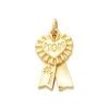 Blue Ribbon "Mom" Charm