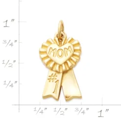 Blue Ribbon "Mom" Charm -James Charm Sales CM 5735 351283 rul