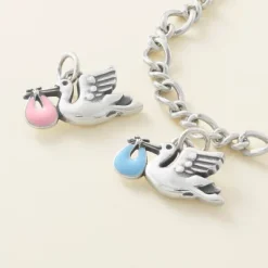 Enamel Special Delivery Charm -James Charm Sales CM 5743 cw