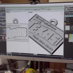 Enamel "Greetings From Texas" Charm -James Charm Sales CM 5805 435696 GreetingsFromTexasEnamelCharm vid social