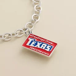 Enamel "Greetings From Texas" Charm -James Charm Sales CM 5805 435696 altS