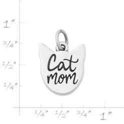 "Cat Mom" Charm -James Charm Sales CM 5865 667295 rul