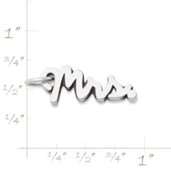 "Mrs." Charm -James Charm Sales CM 5952 922130 rul