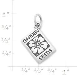 Garden Seed Packet Charm -James Charm Sales CM 5992 659214 rul