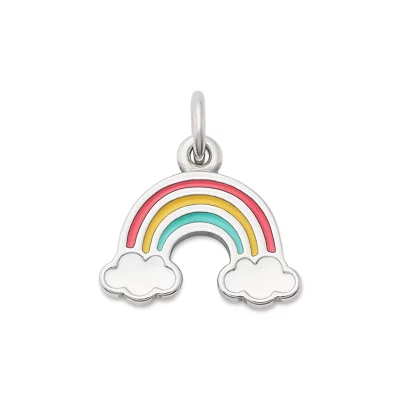 Enamel Rainbow Charm 1 Enamel Rainbow Charm