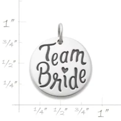 "Team Bride" Charm -James Charm Sales CM 6011 265225 rul