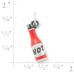 Enamel "Hot" Sauce Charm 7 Enamel "Hot" Sauce Charm -James Charm Sales CM 6017 472203 rul