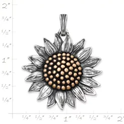 Wild Sunflower Pendant -James Charm Sales CM 6022 571281 rul