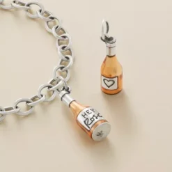 Enamel Hey Rose Charm -James Charm Sales CM 6028 910289 altS