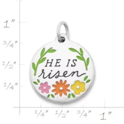 Enamel "He Is Risen" Charm 10 Enamel "He Is Risen" Charm -James Charm Sales CM 6036 764722 rul
