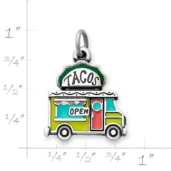 Enamel Taco Truck Charm -James Charm Sales CM 6063 955370 rul