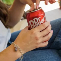 Enamel "Dr Pepper" Charm 11 Enamel "Dr Pepper" Charm -James Charm Sales CM 6064 122156 IGC