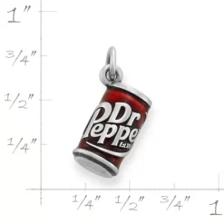 Enamel "Dr Pepper" Charm 12 Enamel "Dr Pepper" Charm -James Charm Sales CM 6064 122156 rul