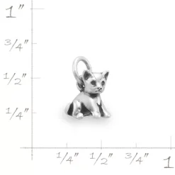 Pint Size Kitten Charm -James Charm Sales CM 6067 187513 rul