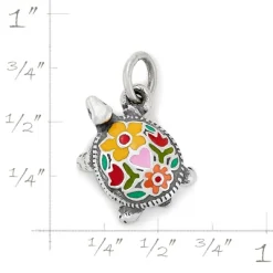 Enamel Festive Turtle Charm -James Charm Sales CM 6072 161910 rul