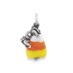 Sweet And Spooky Halloween Art Glass Charm