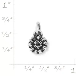 Mini Sunflower Charm -James Charm Sales CM 6084 318794 rul