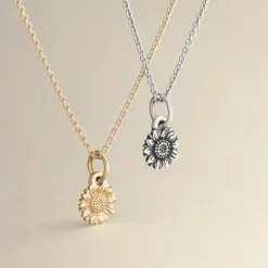 Mini Sunflower Charm -James Charm Sales CM 6084 mw