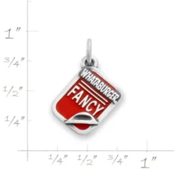 Enamel "WhataburgerÂ® Fancy" Ketchup Charm -James Charm Sales CM 6093 512578 rul