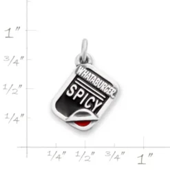 Enamel "WhataburgerÂ® Spicy" Ketchup Charm -James Charm Sales CM 6094 205952 rul
