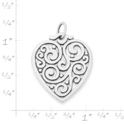 Sorrento Heart Pendant -James Charm Sales CM 6096 277527 rul