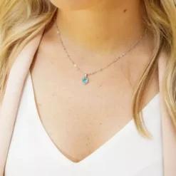 Heart Gemstone Pendant -James Charm Sales CM 6111 144451 IGC