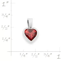 Heart Gemstone Pendant -James Charm Sales CM 6111 253469 rul