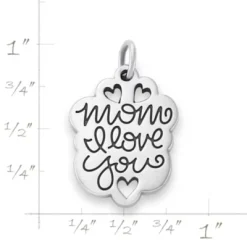 Mom I Love You Charm -James Charm Sales CM 6113 958748 rul