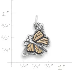 Monarch Butterfly Charm -James Charm Sales CM 6133 743684 rul