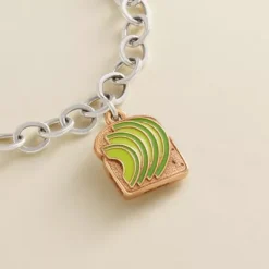 Enamel Avocado Toast Charm -James Charm Sales CM 6142 543949 altS