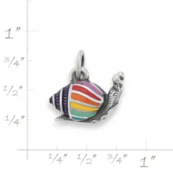 Enamel Colorful Snail Charm -James Charm Sales CM 6150 177939 rul