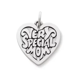 "Very Special Mom" Heart Charm